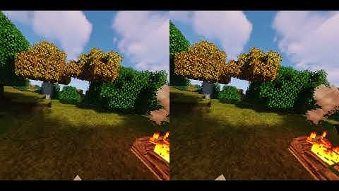 [3D] Vivecraft 1.18 (Minecraft VR) Gameplay with Shaders - Part 12