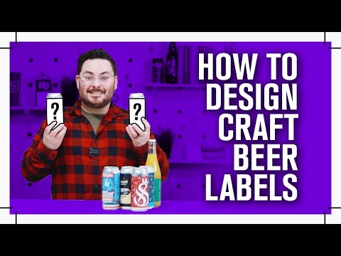 Miniature YouTube : How to design Craft Beer Labels