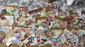 Let’s use up some Christmas scraps and make festive snippets rolls 🎄