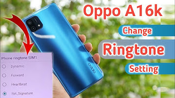 How to set ringtone oppo a16k, oppo a16k me ringtone Kaise lagaye, oppo a16k ringtone setting