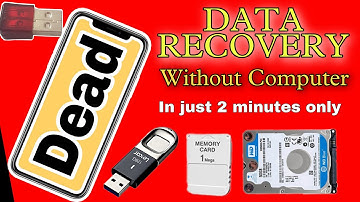 How to recover deleted/corrupted/formatted data from USB and SD card in 2021 Free & Simple