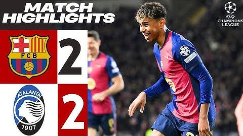 Barcelona vs Atalanta 2 - 2 | Highlights All Goals | UEFA CHAMPIONS LEAGUE