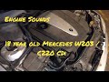 18 Year Old  Mercedes C220 CDI W203 Diesel Healthy Sweet Engine Start Up & Sound