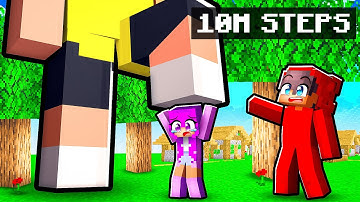 Minecraft but Steps = Size