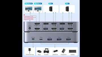 UGREEN HDMI KVM Switch Review – Dual Monitor 4K60Hz, 2 PCs, USB 3.0 Hub (Windows/Mac/Linux)