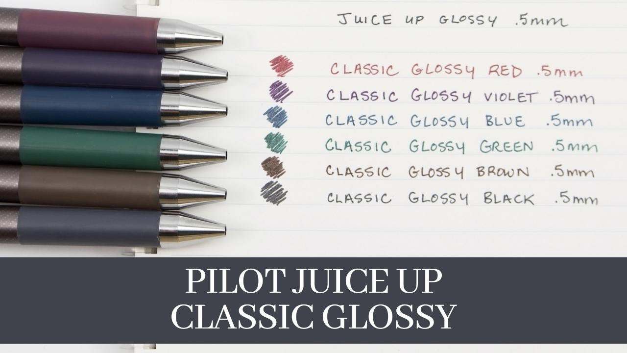 Pilot Juice Up Classic Glossy YouTube