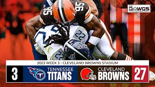 LIVE! Browns vs Titans Game Reactions | Cleveland Browns Podcast 2023