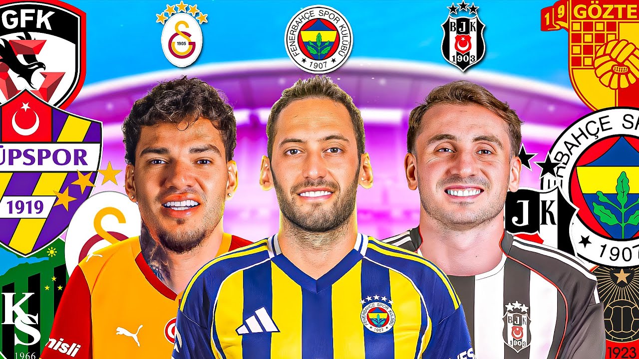 SÜPER LİG'E YILDIZ YAĞMURU/FC25 KARİYER MODU