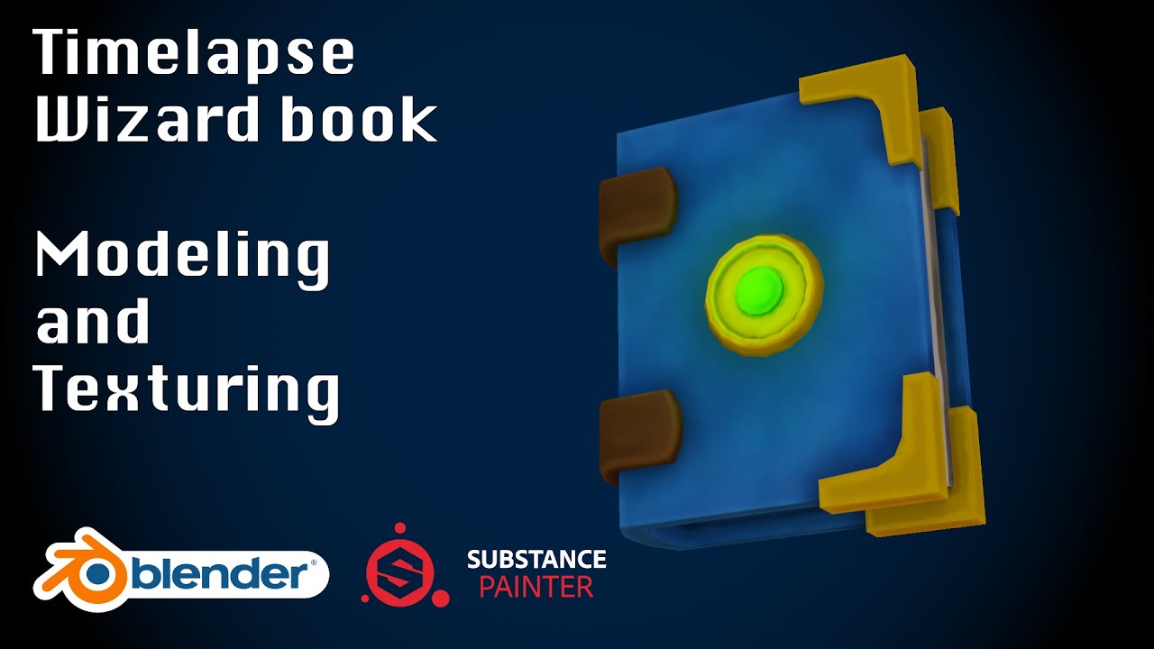 Wizard book - Process Modeling, Texturing with Blender and Substance ...