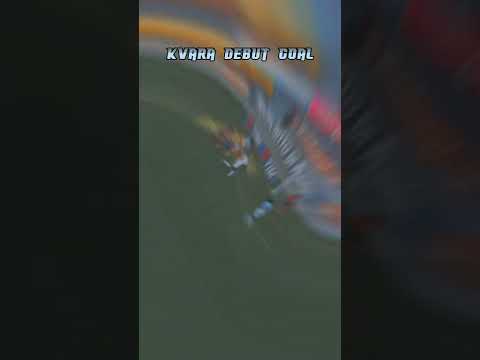 Khvicha Kvaratskhelia debut goal with the coldest celebration #shorts Khvicha Kvaratskhelia debut goal with the coldest celebration #shorts Thumbnail