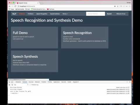 Web Speech using Angular 2