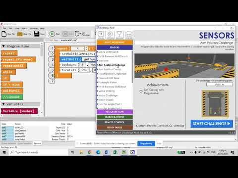 Bumper Switch or Touch Sensor and Color Sensor - Part 2