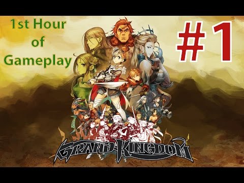 Grand Kingdom Walkthrough Part 1: First Hour of Gameplay | PSV u0026 PS4 [English, Full 1080p HD]