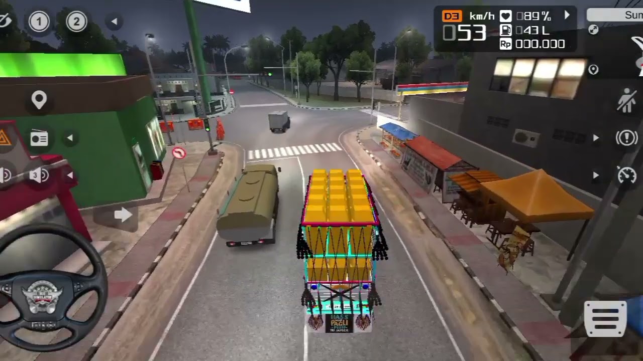 Delivery game Indian bus beagle game 📹