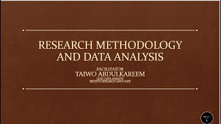 Project proposal chapter one