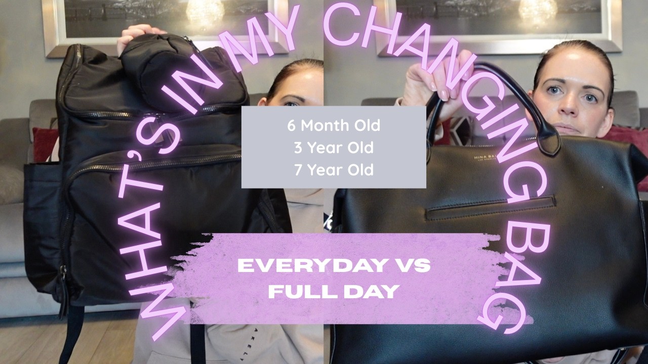 What’s In My Changing Bag 2026 | Mina Baie Emmy Diaper Bag | Mum of 3 Essentials