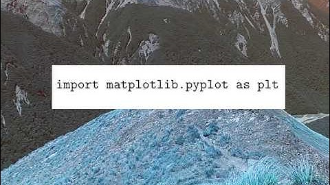 ytpype import matplotlib.pyplot as plt