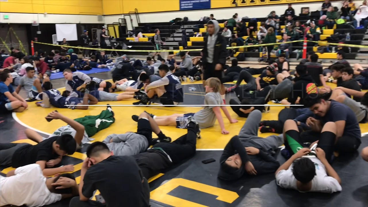 2019 Evergreen Valley Cougars Wrestling - BVAL Championship Highlights