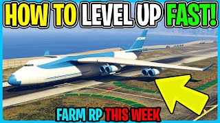 How TO LEVEL UP FAST In GTA 5 Online! (Farm XP In GTA Online)
