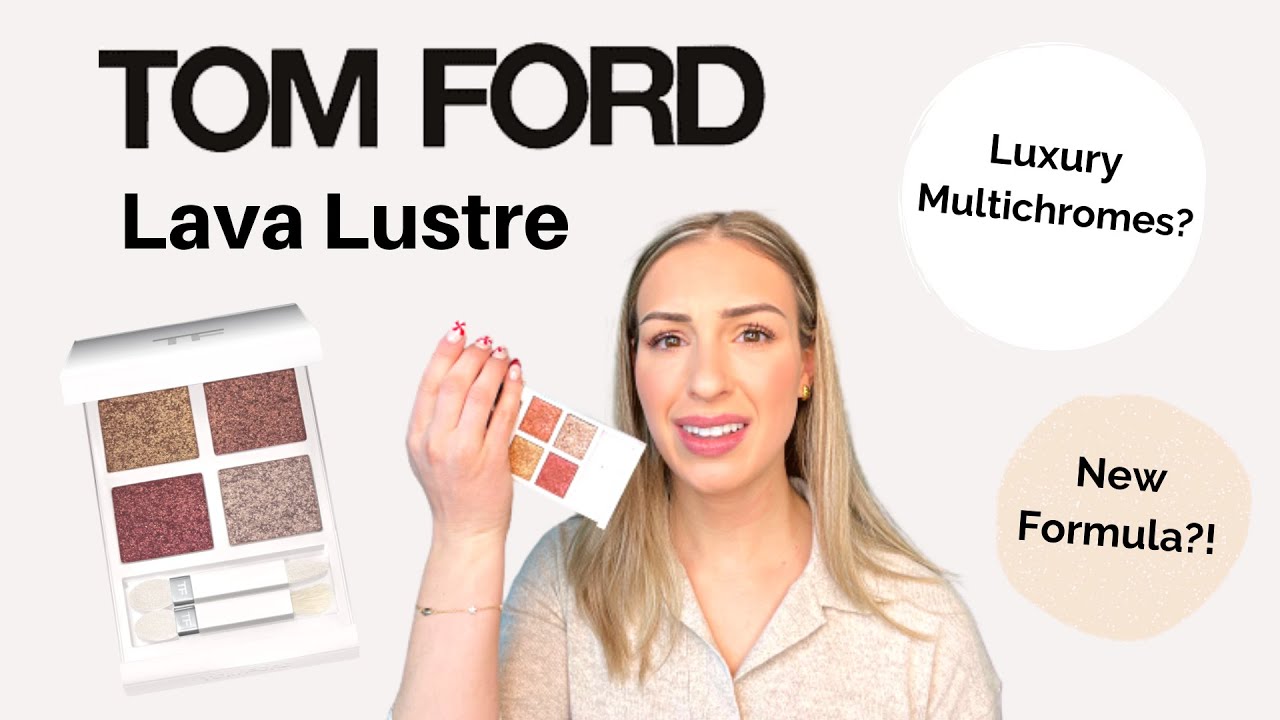 TOM FORD LAVA LUSTE BADASS EXTREME QUAD | Full Review, Swatches