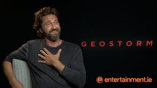 Gerard Butler wants to save the world | Geostorm