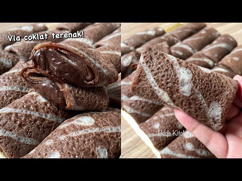 Cara Bikin Dadar Coklat