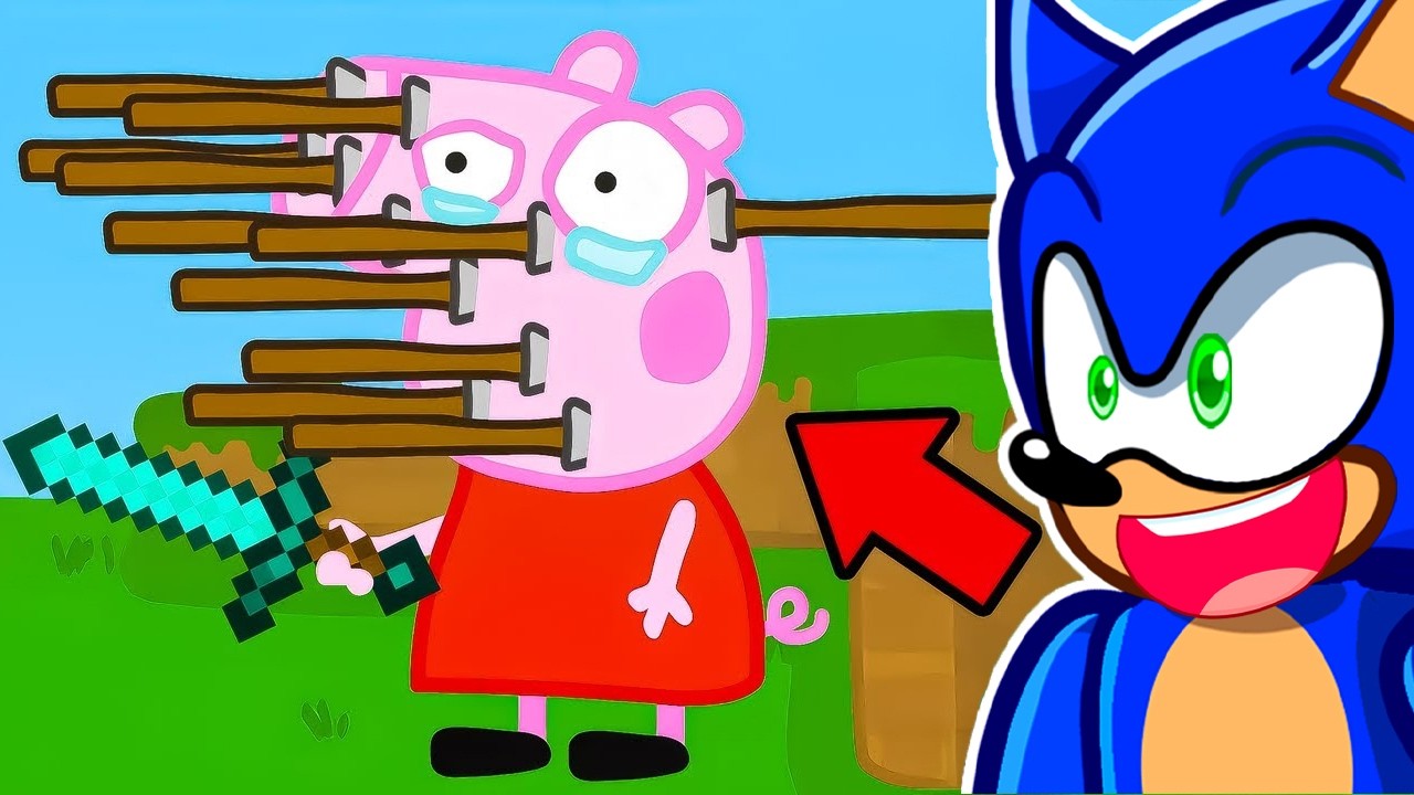 Reacting To Peppa Pig VS Minecraft HACKERS?!