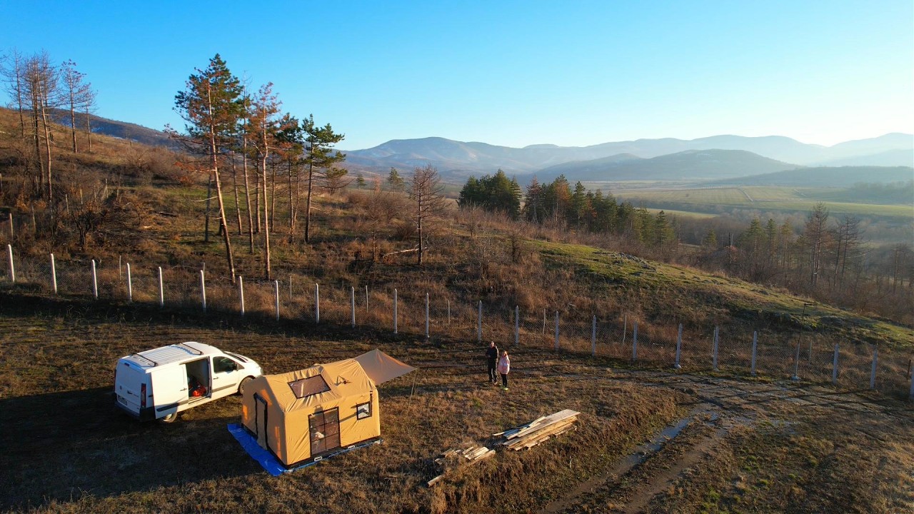 Новогодний поход в палатке