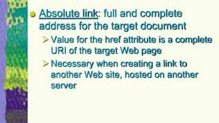 html5 and css3 illustrated unit e inserting and working with links