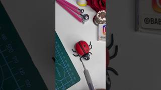 How To Make Fondant Lady 🐞 bug With easy tricks #bug #ladybug #cakeartist  #diy