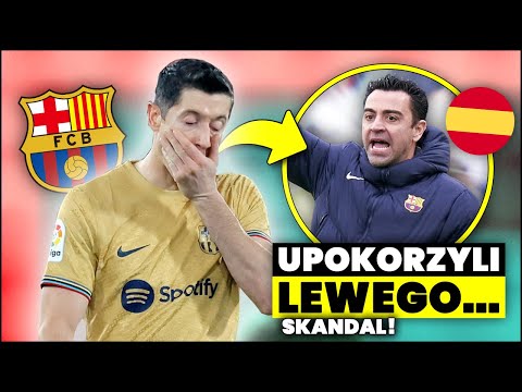 SKANDAL... Hiszpanie UPOKORZYLI Lewandowskiego! - SKANDAL... Hiszpanie UPOKORZYLI Lewandowskiego!