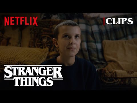 eleven explores the wheeler house | stranger things 1