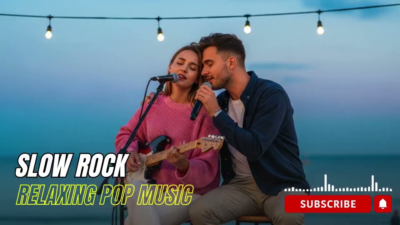 Slow Rock Instrumental Relaxing | Peaceful Guitar Music Without Vocals