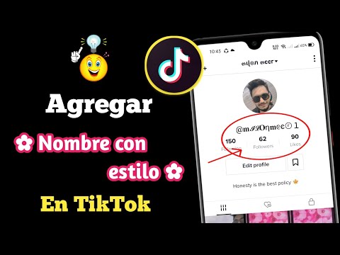 Video: ¿Cómo poner una fuente en tu nombre de usuario de tiktok?