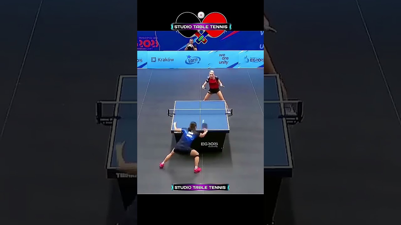 Amazing Techniques Table Tennis Bernadette Szőcs 