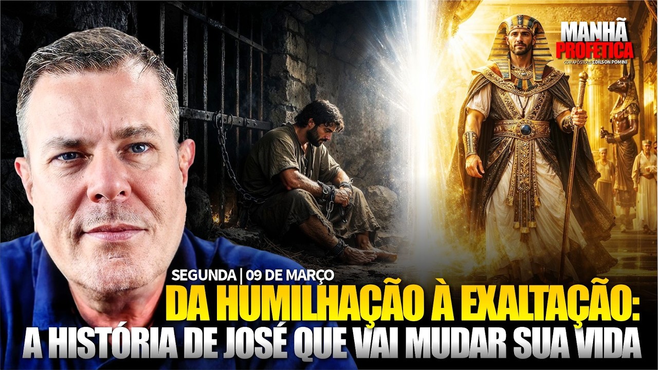 DA HUMILHAÇÃO À EXALTAÇÃO: A HISTÓRIA DE JOSÉ QUE VAI MUDAR SUA VIDA! 🔥