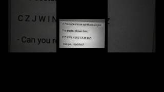 A pole goes to an Ophthalmologist #memes #funny #threads #facebook #facebookmemes #polishmemes #pole A pole goes to an Ophthalmologist #memes #funny #threads #facebook #facebookmemes #polishmemes #pole