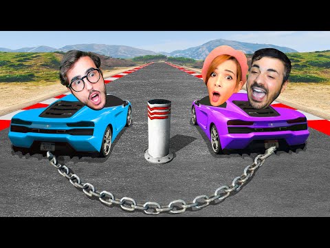 LITIGO CON I MIEI AMICI NELLA CO-OP RACE DI GTA 5!