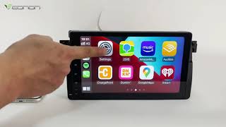 【How to】 eonon GA9450D #Headunit #Autoradio Wireless #Carplay VS Wired Carplay Connections Operation