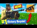 *NEW* DRUM GUN GAMEPLAY In Fortnite Battle Royale!