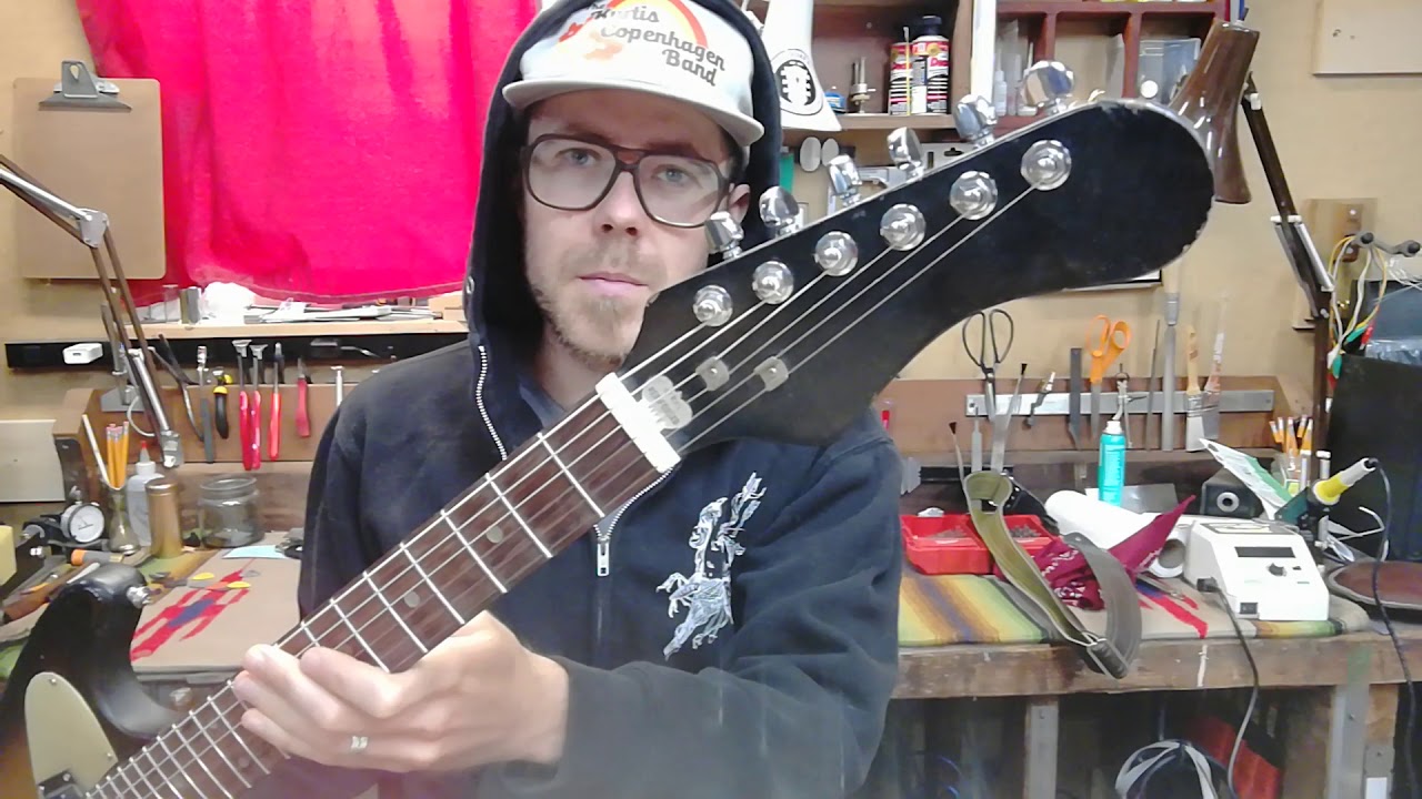 Zenon Guitar w/ Modifications and Upgrades - YouTube