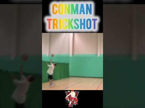 quick Trickshot 🏀 #conmanbasketball #sports #basketball #nba #Trickshot #trickshots