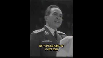"Đại Tướng Võ Nguyên Giáp: Phát biểu về đế quốc thực dân trong lịch sử Việt Nam (bằng tiếng Pháp)"