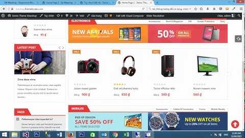 Hướng dẫn cài demo theme MaxShop dành cho khách hàng muatheme.com