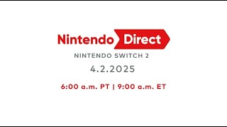 🔴 Nintendo Direct: Nintendo Switch 2 - 4.2.2025
