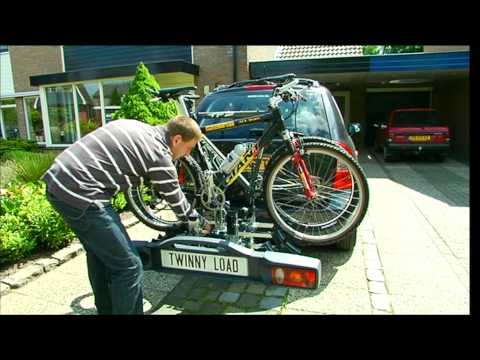 hervorming Het kantoor rechtdoor Twinny Load fietsendrager 4-bikes montage - video - YouTube