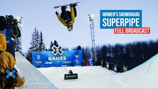 Women’s Snowboard SuperPipe: FULL COMPETITION | X Games Aspen 2022