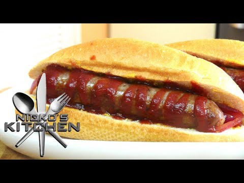 Aussie Hot Dogs (Sausage Sizzle) - Video Recipe