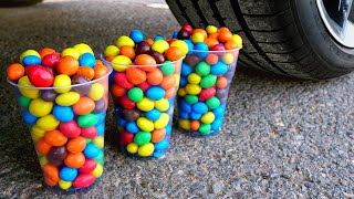 Experiment Car vs Rubik's Cube, Candy Ice Cream | Crushing Crunchy & Soft Things by Car