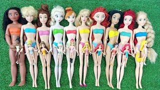 Satisfying Video I Mixing All My Disney Barbie Transfomation ASMR | Hello kitty Disney